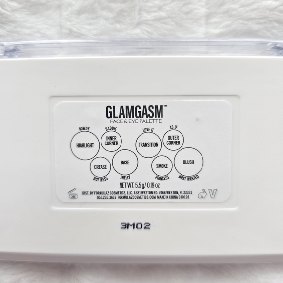 new Formula Z Glamgasm Eyeshadow Palette 8 Colors Full Size - Picture 8 of 9